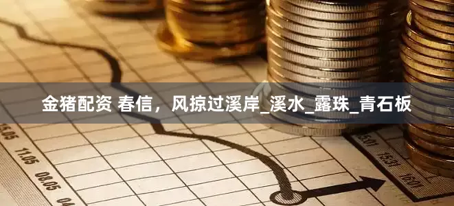 金猪配资 春信，风掠过溪岸_溪水_露珠_青石板