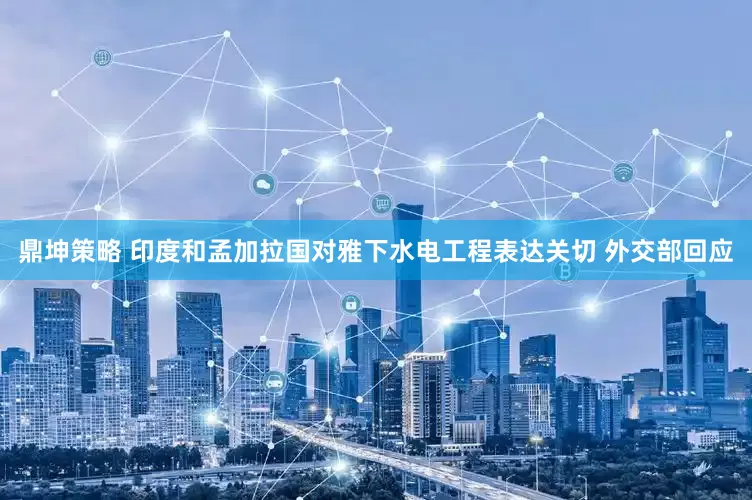 鼎坤策略 印度和孟加拉国对雅下水电工程表达关切 外交部回应