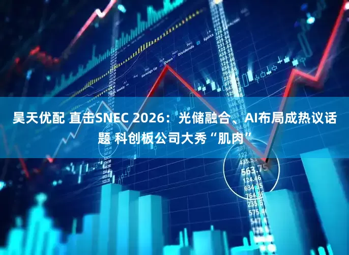 昊天优配 直击SNEC 2026：光储融合、AI布局成热议话题 科创板公司大秀“肌肉”